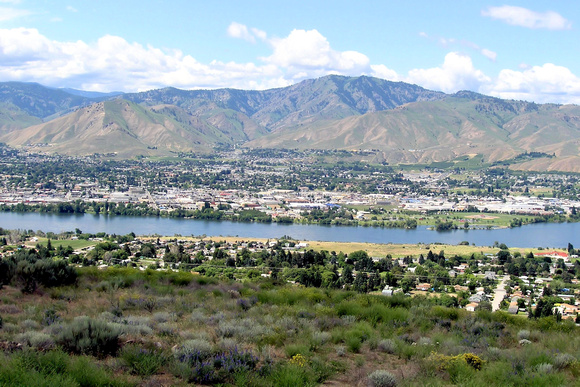 Confluence of the Columbia & Wenatchee Rivers
