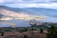 Osoyoos Lake from Anarchist Mountain