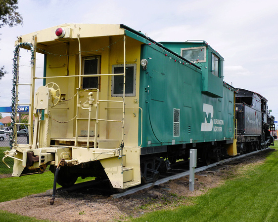 Burlington Northern Railroad Caboose